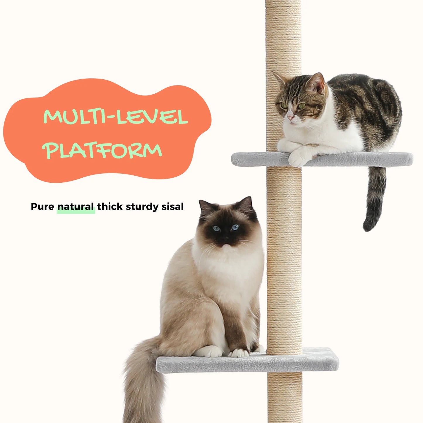 Cat Tree Condo Scratching Post