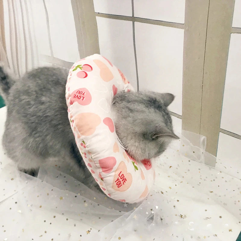 New Pet Cat Dogs Health Recovery Medical Cone E- Collar