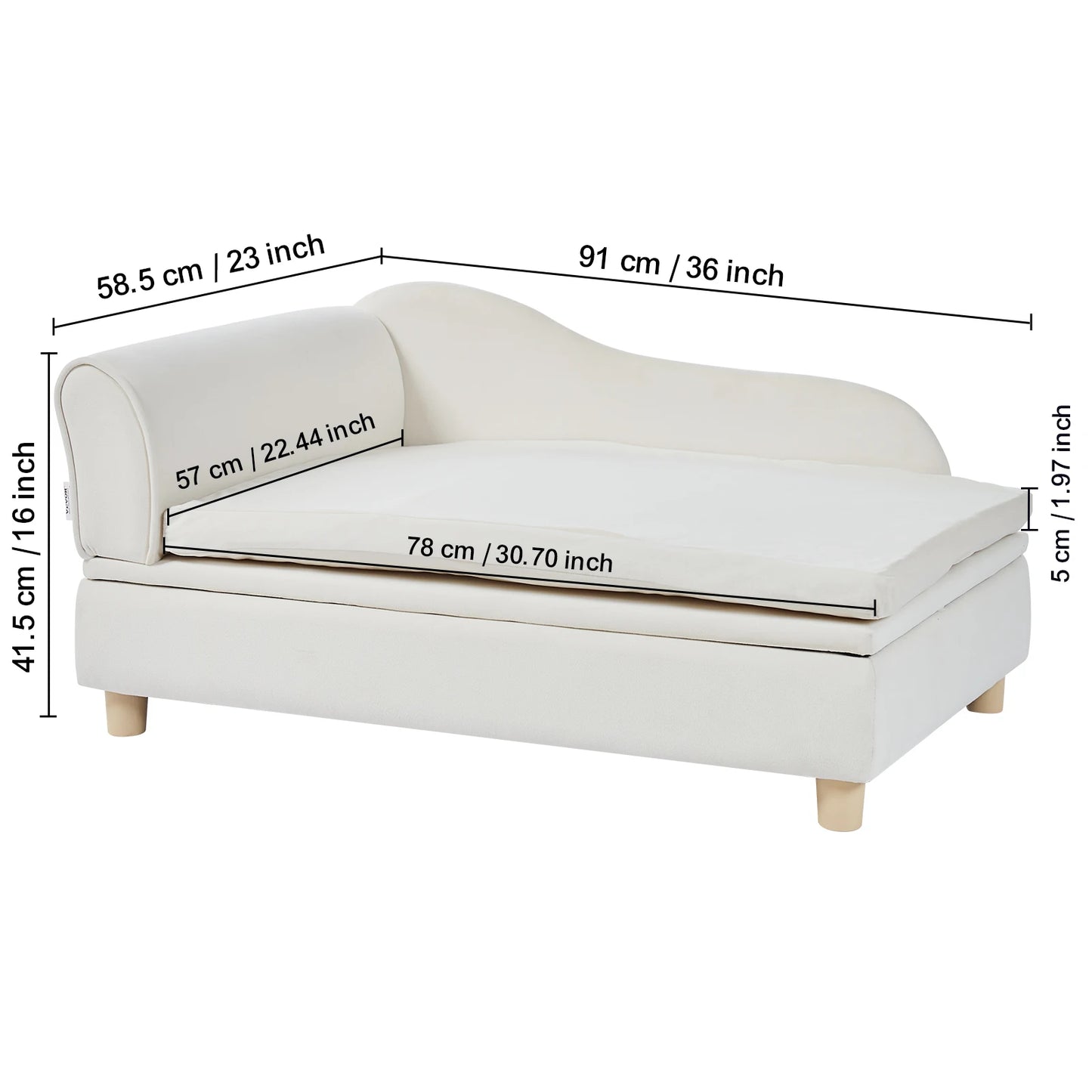 VEVOR Pet Sofa