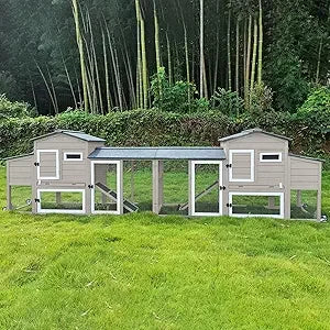136" Chicken Coop with Wheels