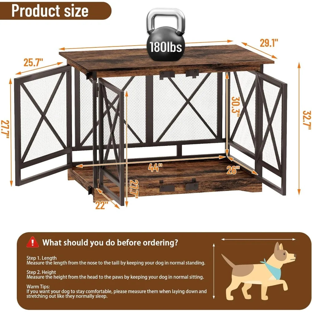 Large Dog Crate Furniture