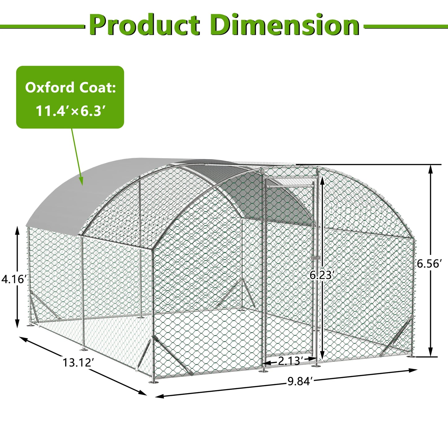 LZBEITEM Large Chicken Coop