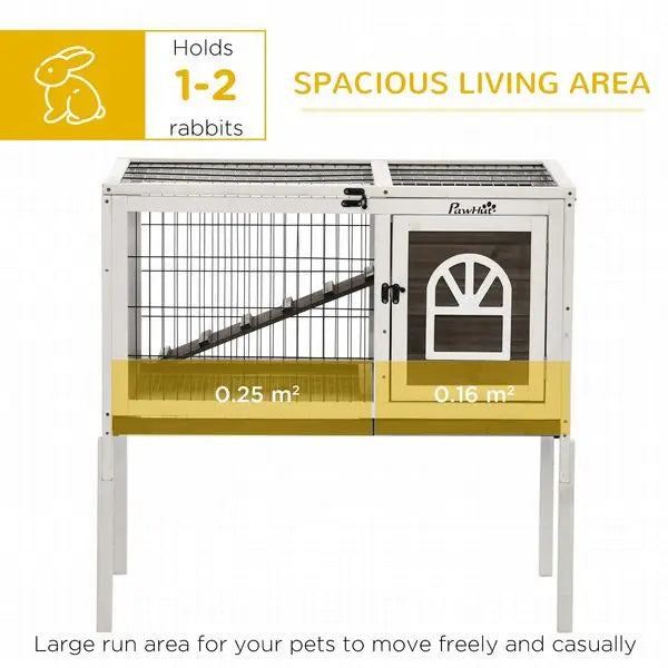PawHut Indoor Rabbit Hutch