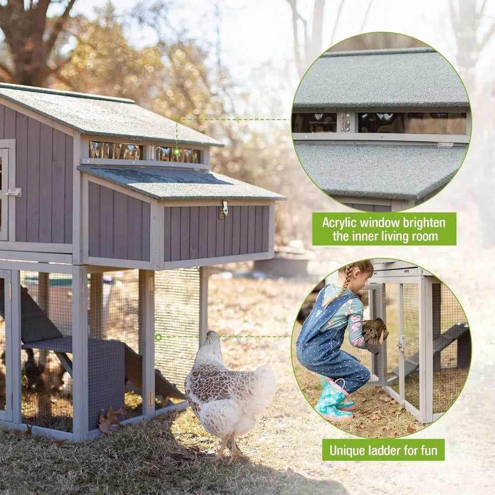 Chicken Coop Foldable Hen House