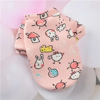 Cartoon Pet Clothes