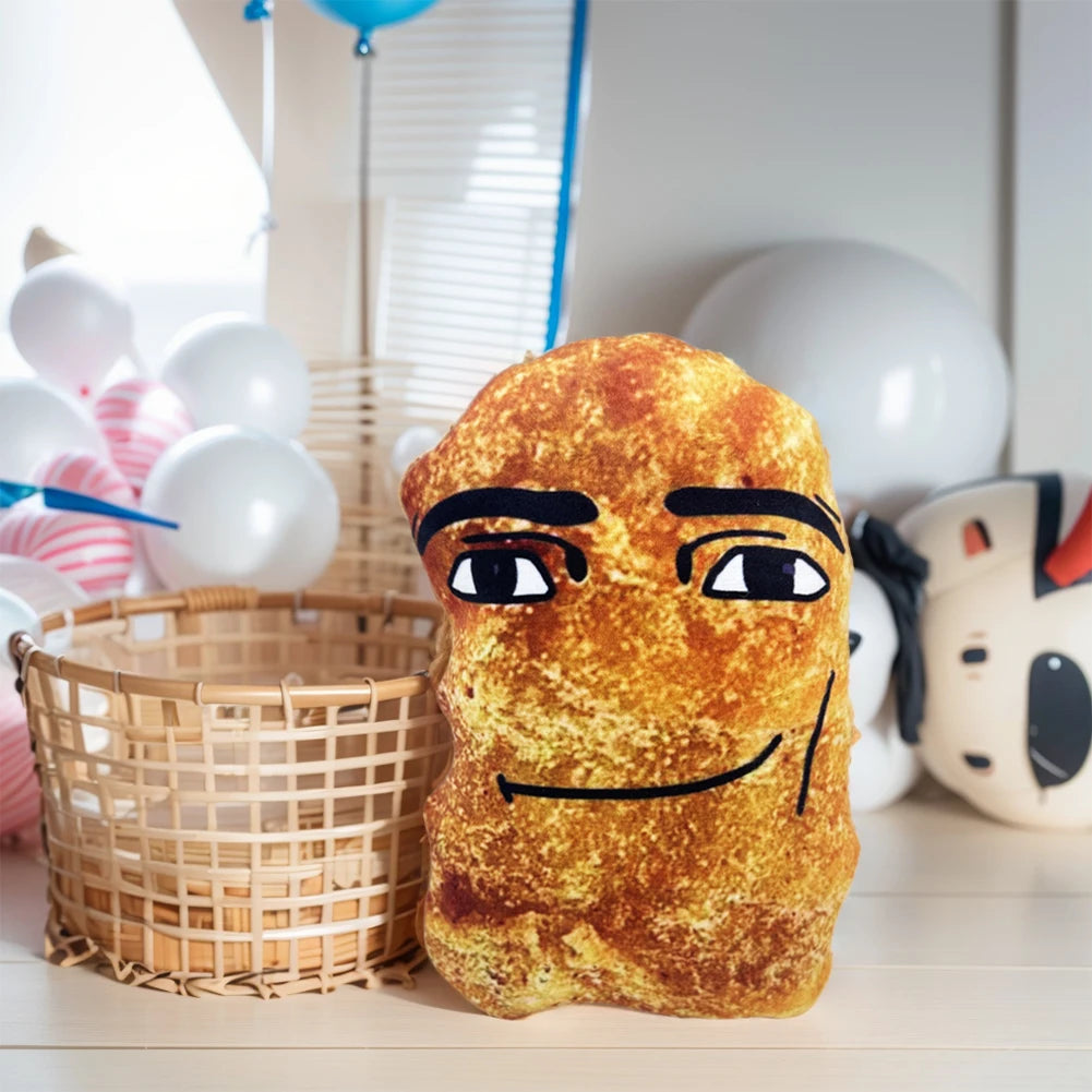 Simulation Chicken Nuggets Plush Pillow