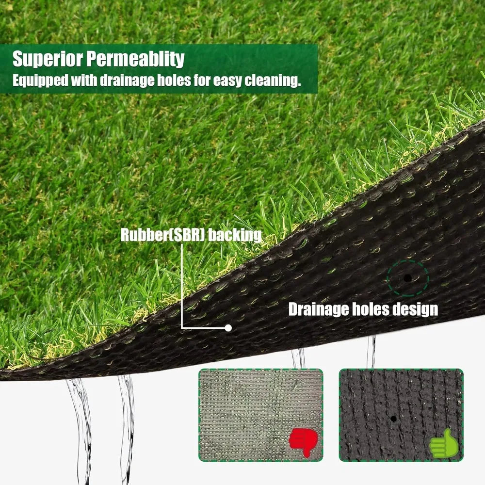 0.8 inch artificial grass