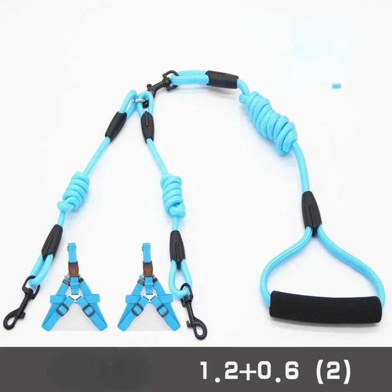 Leashes Dogs 2 Double Accessories