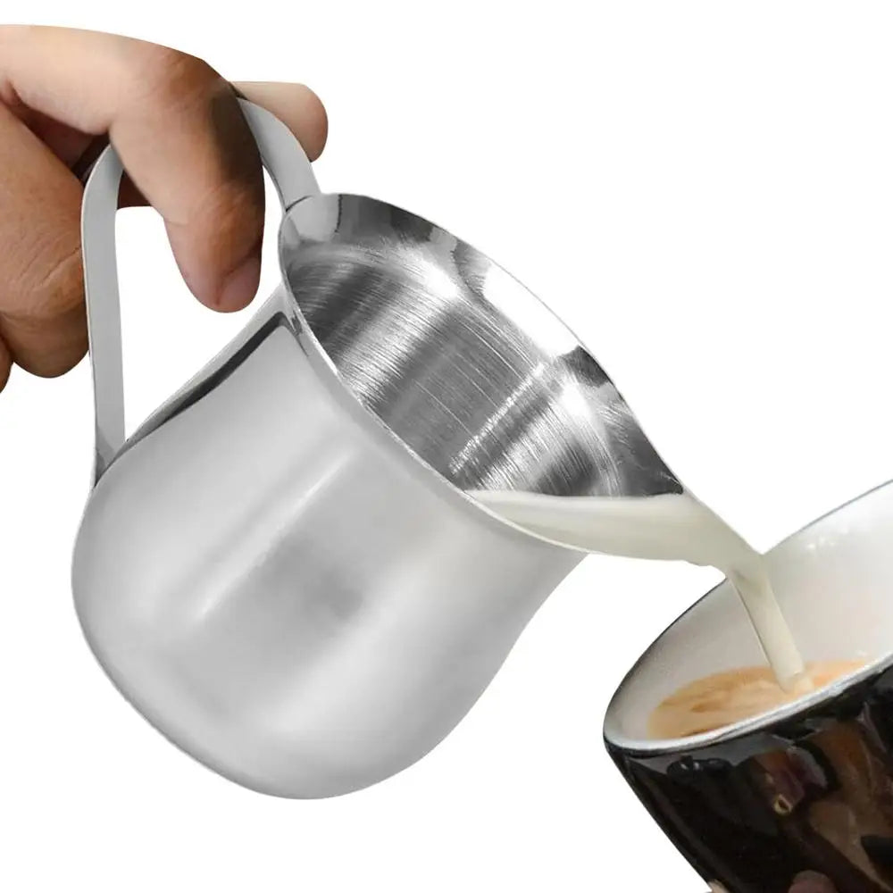 Stainless Steel Small Bell-Shaped Milk Frothing Pitcher