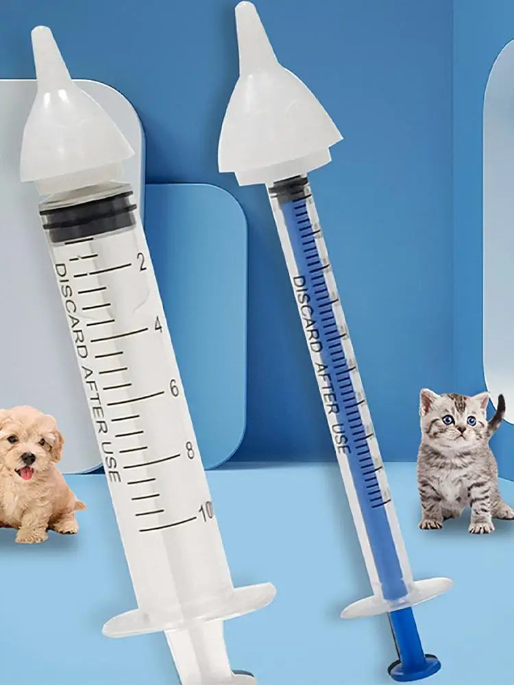 Universal Pet Feeding Nipple White