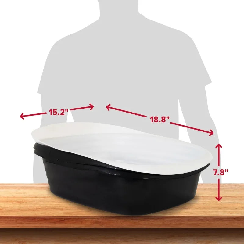 (2 pack) Arm & Hammer Sifting Cat Litter Box