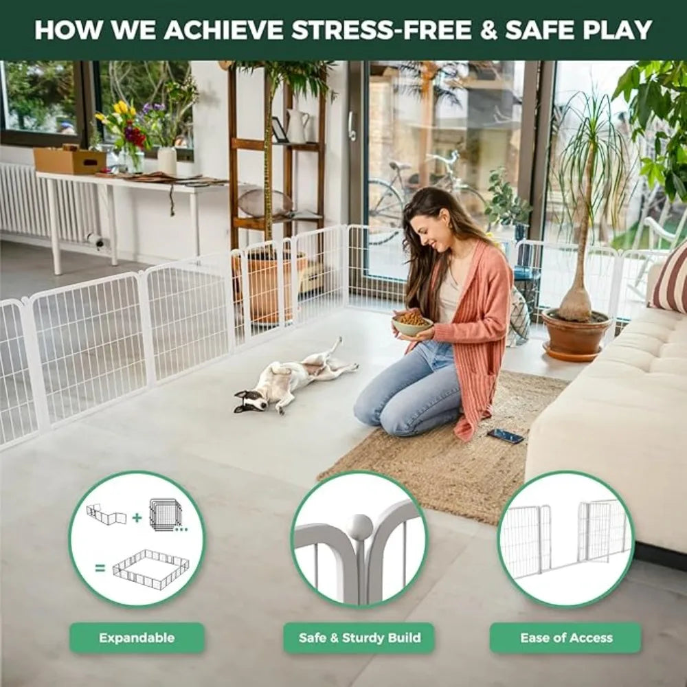 Homeplus Dog Playpen for Indoor Use