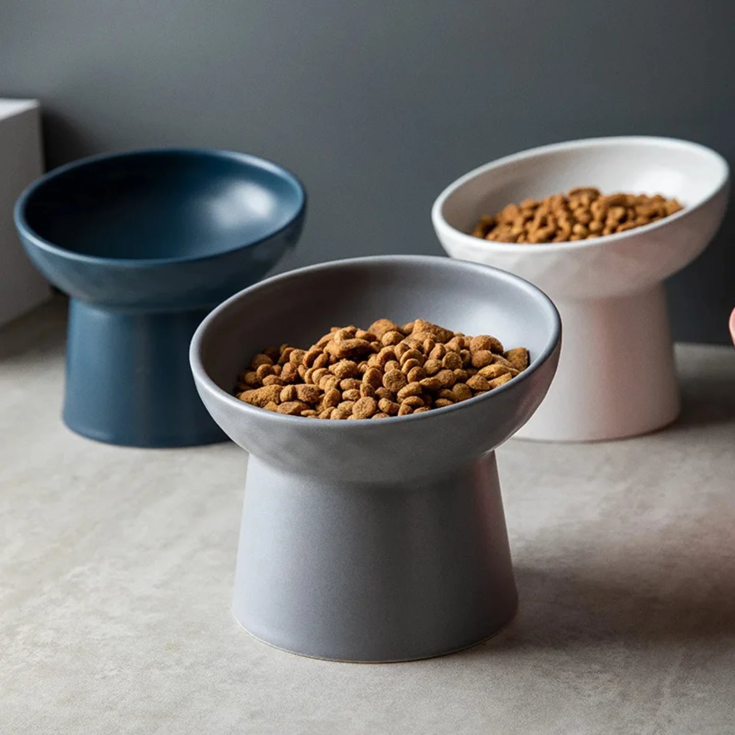 Cat Nordic Style Food Water Bowl