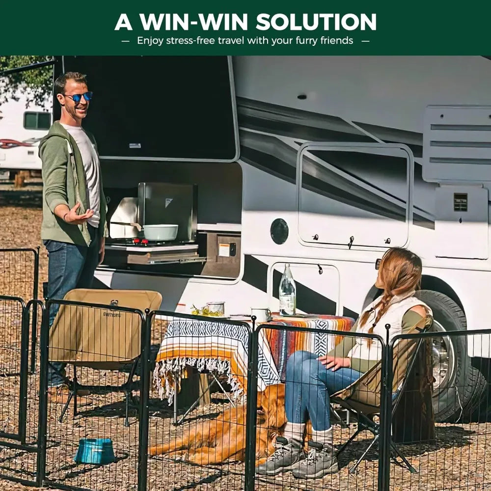 Rollick Dog Playpen for Yard, RV Camping