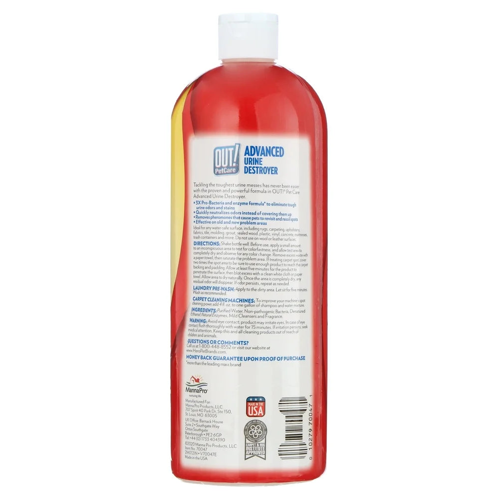 Pet Urine Stain Odor Remover