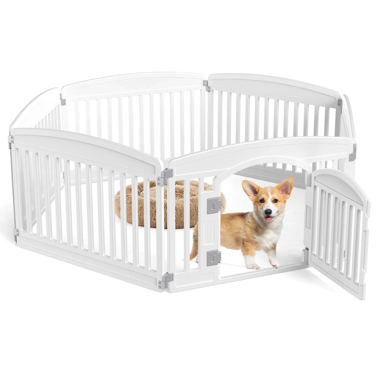 CONCETTA Plastic Dog Playpen
