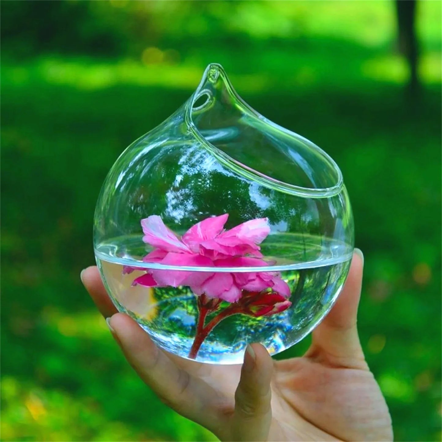 Humming Glass Feeder Outdoors Bird Feeder