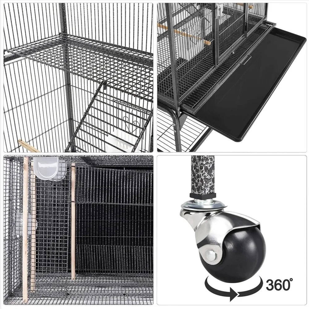69-Inch Extra Large Bird Cage