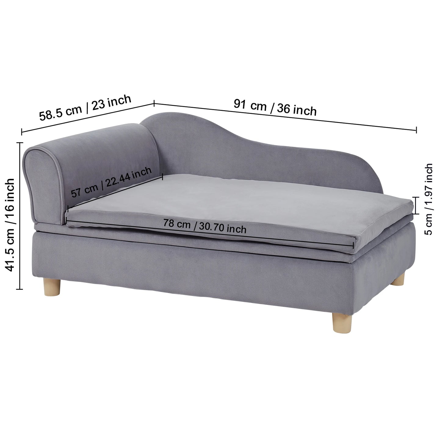 VEVOR Pet Sofa