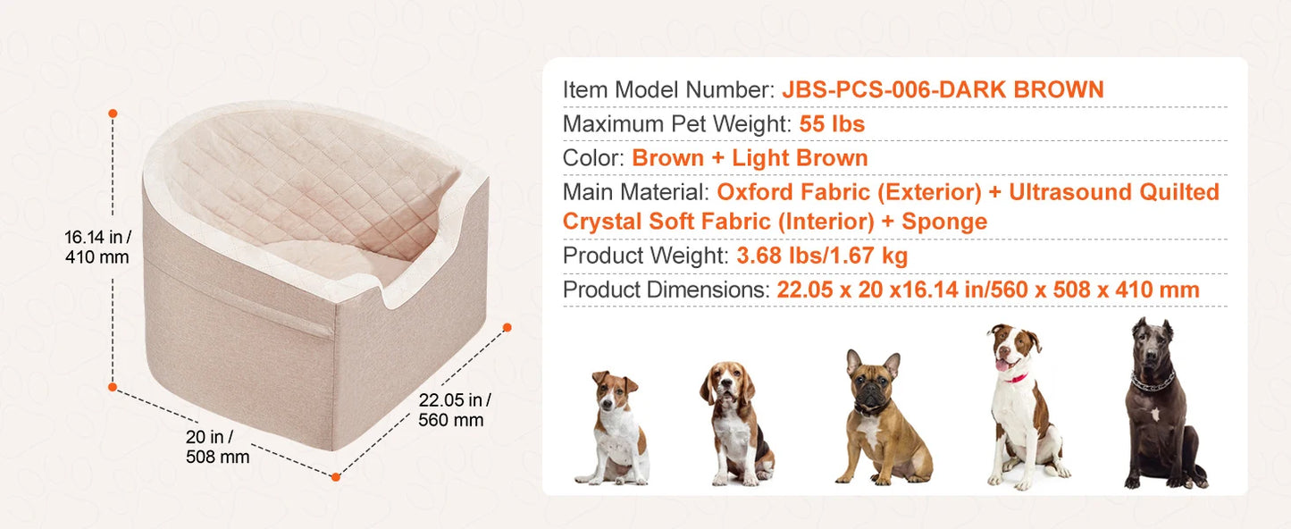 SucceBuy Dog Car Seat