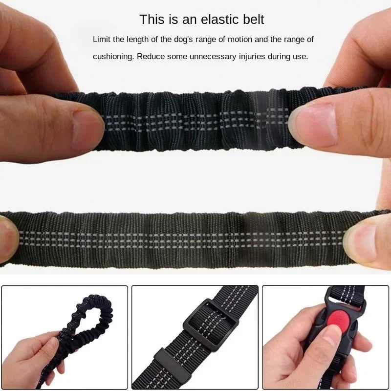 Hand Free Dog Leash for Pet Walking Running Jogging
