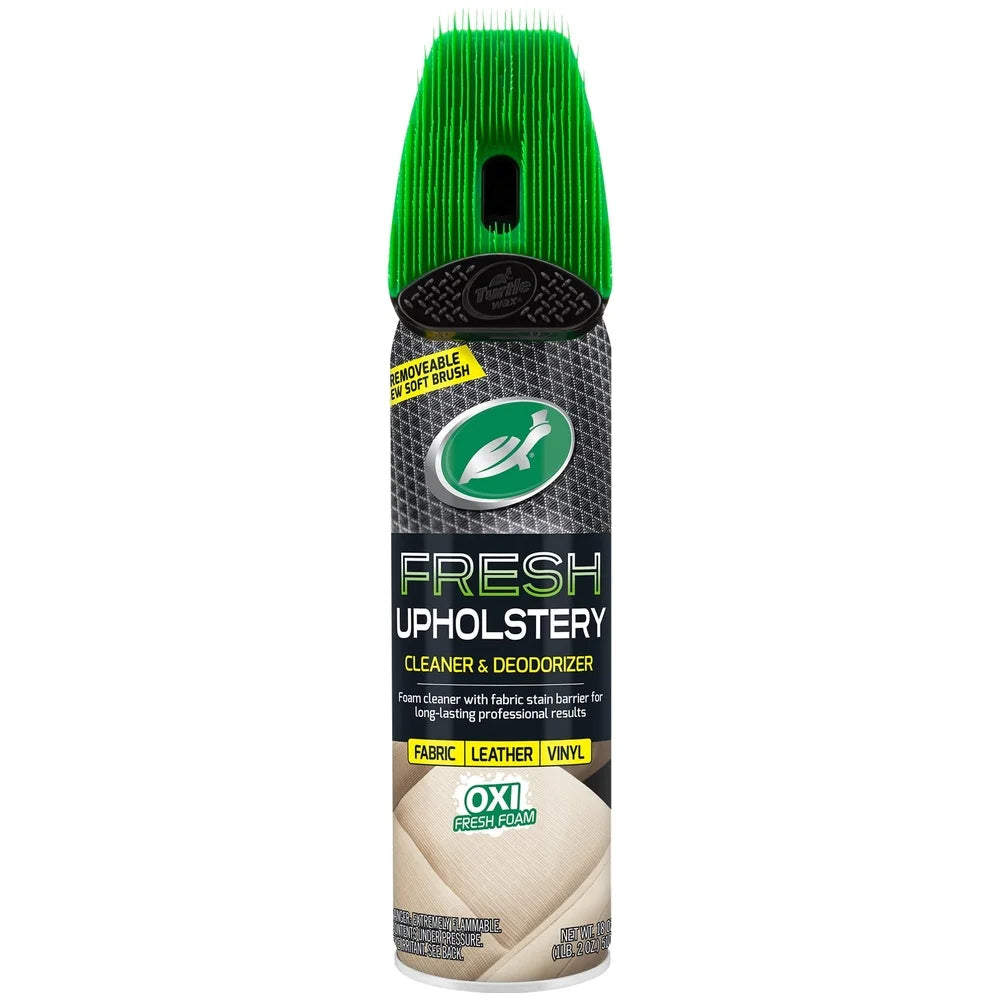 3 Pack Upholstery Cleaner Protector Odor Eliminator with Detachable Scrub Brush Oxy Foam Deep Cleaning Stains and Odors
