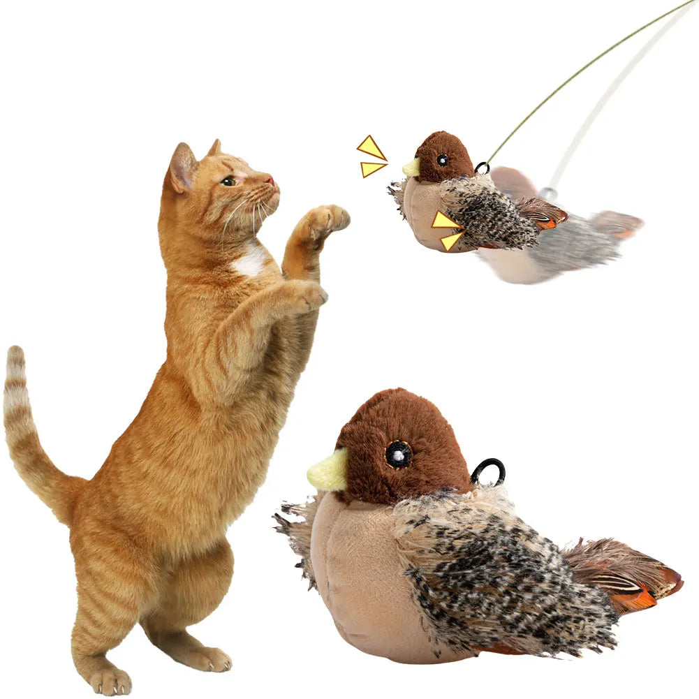Flapping Bird Cat Toy