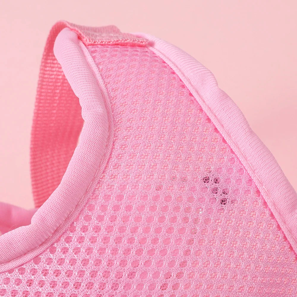 Butterfly Cute Breathable Dog Harness Set