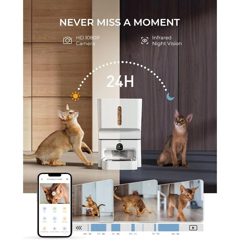 Automatic Cat Feeder with Camera