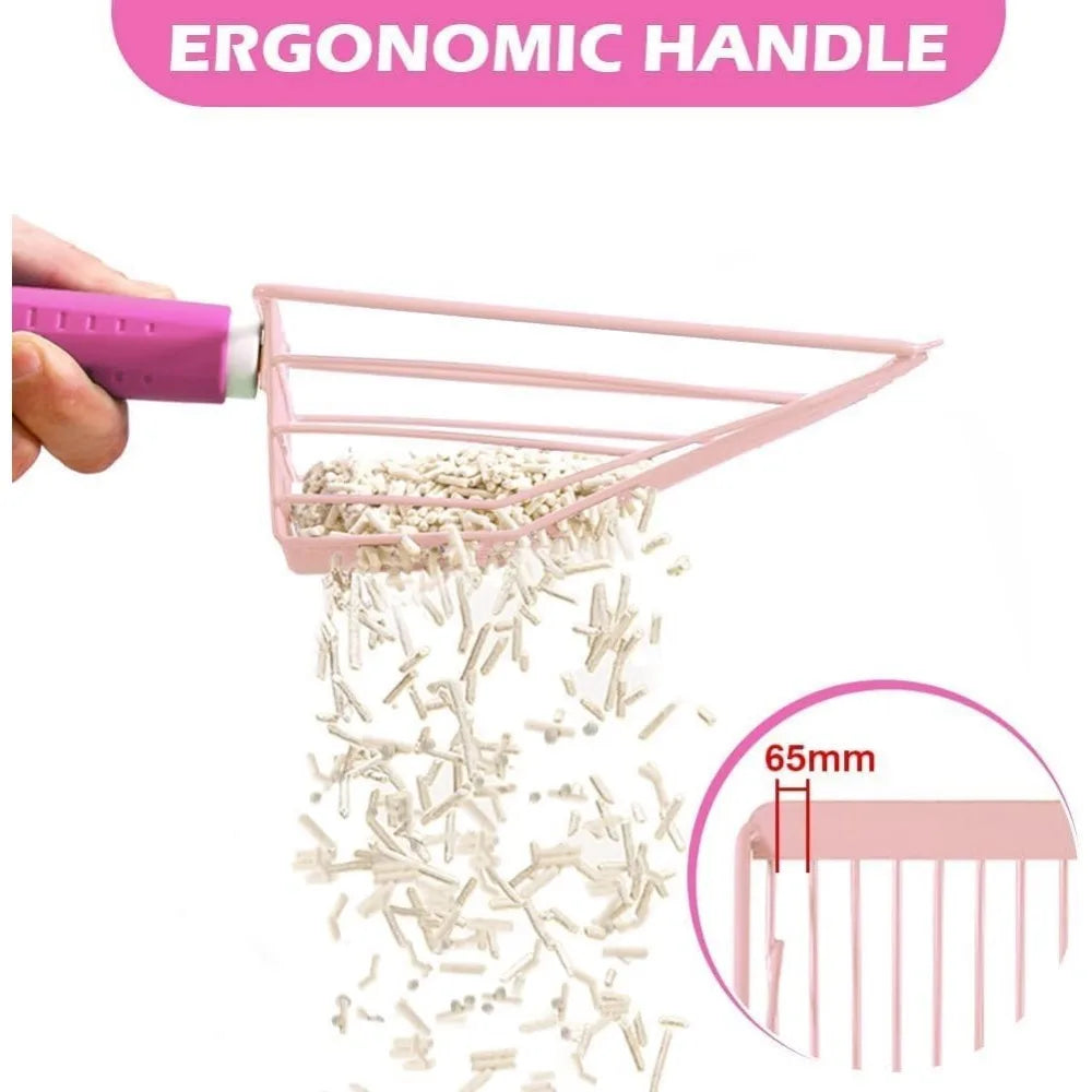 Cat Litter Scoop, (Pink)