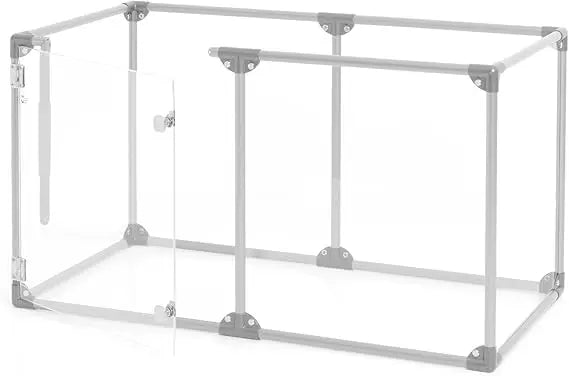 27" Tall Small Lucidium Pet Pen, White