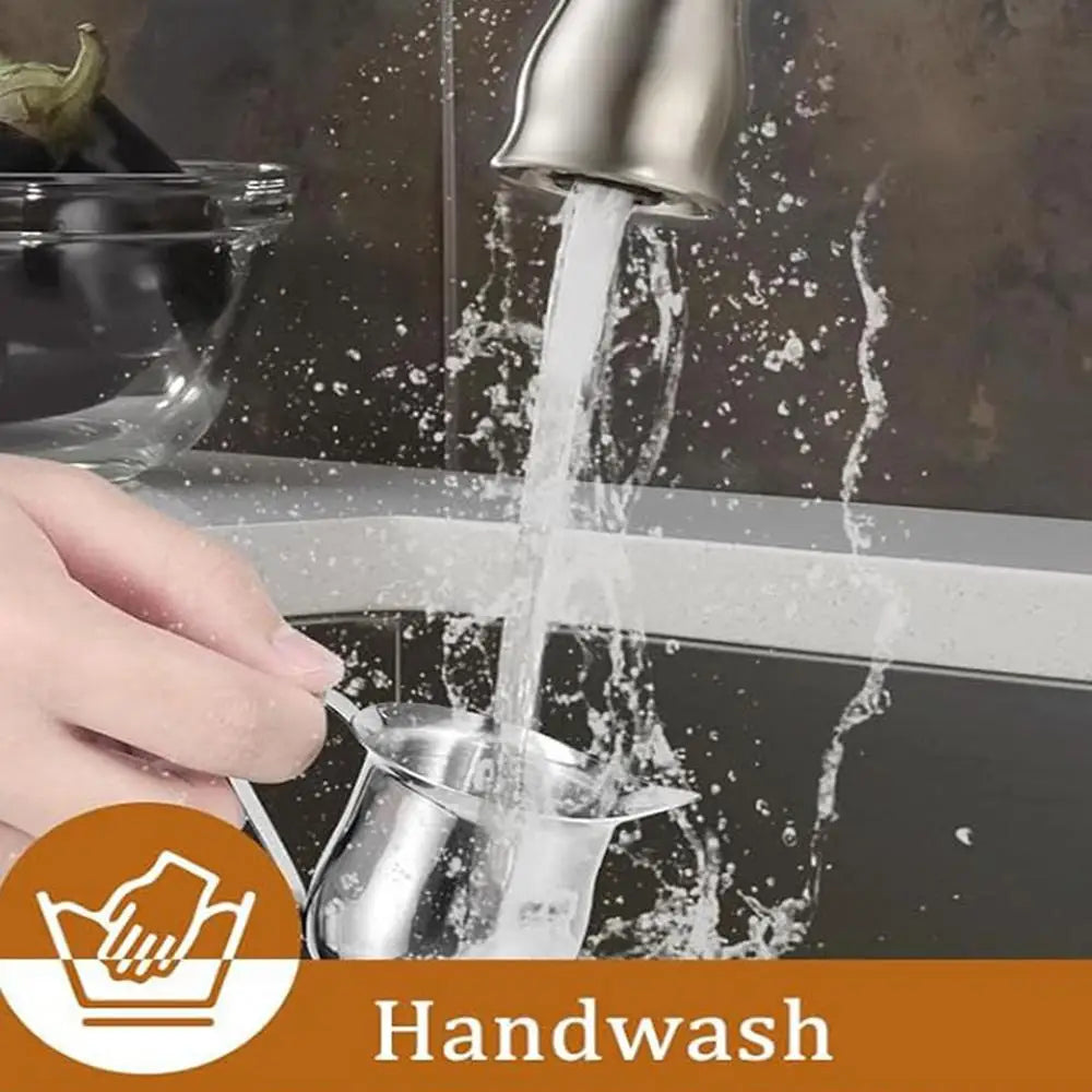 Stainless Steel Small Bell-Shaped Milk Frothing Pitcher