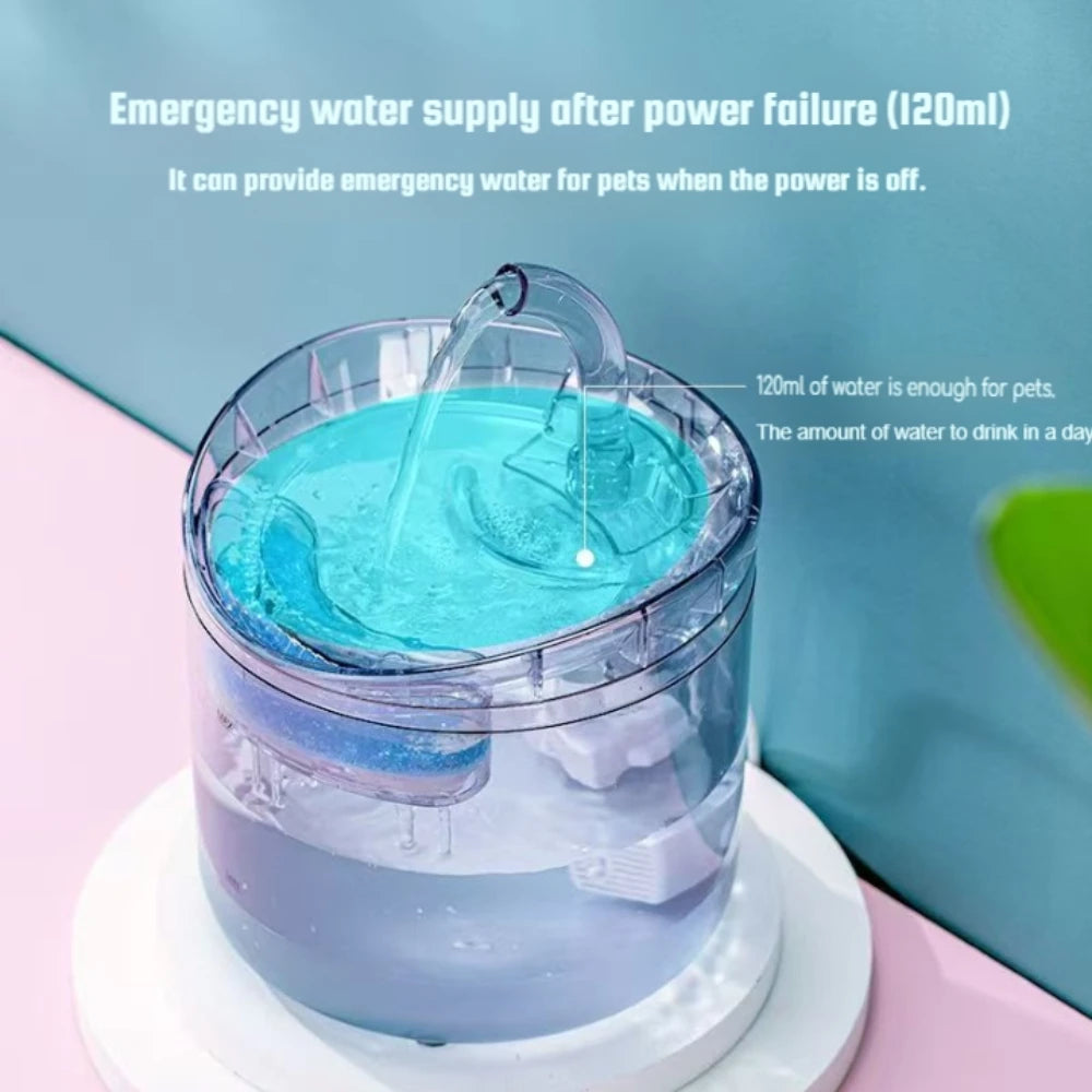 Smart Leak-Proof Pet Water Dispenser & Auto Feeder for Cats and Dogs