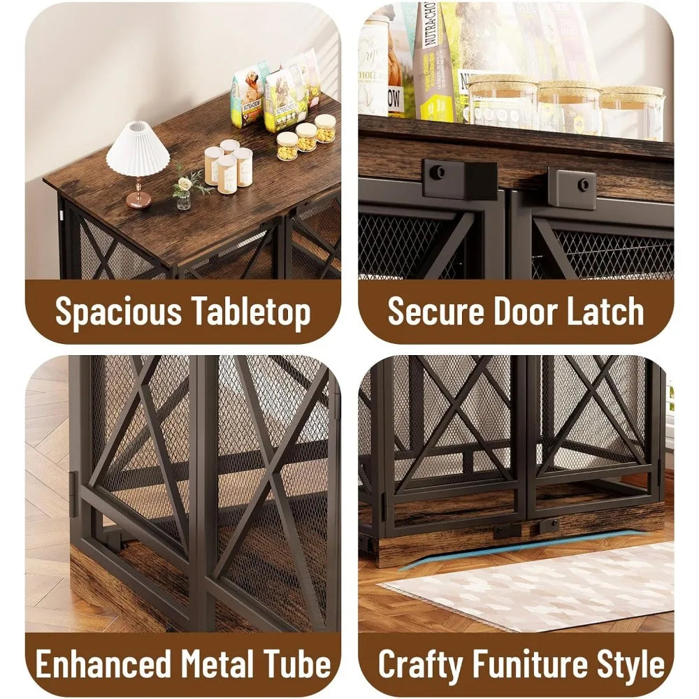 Large Dog Crate Furniture