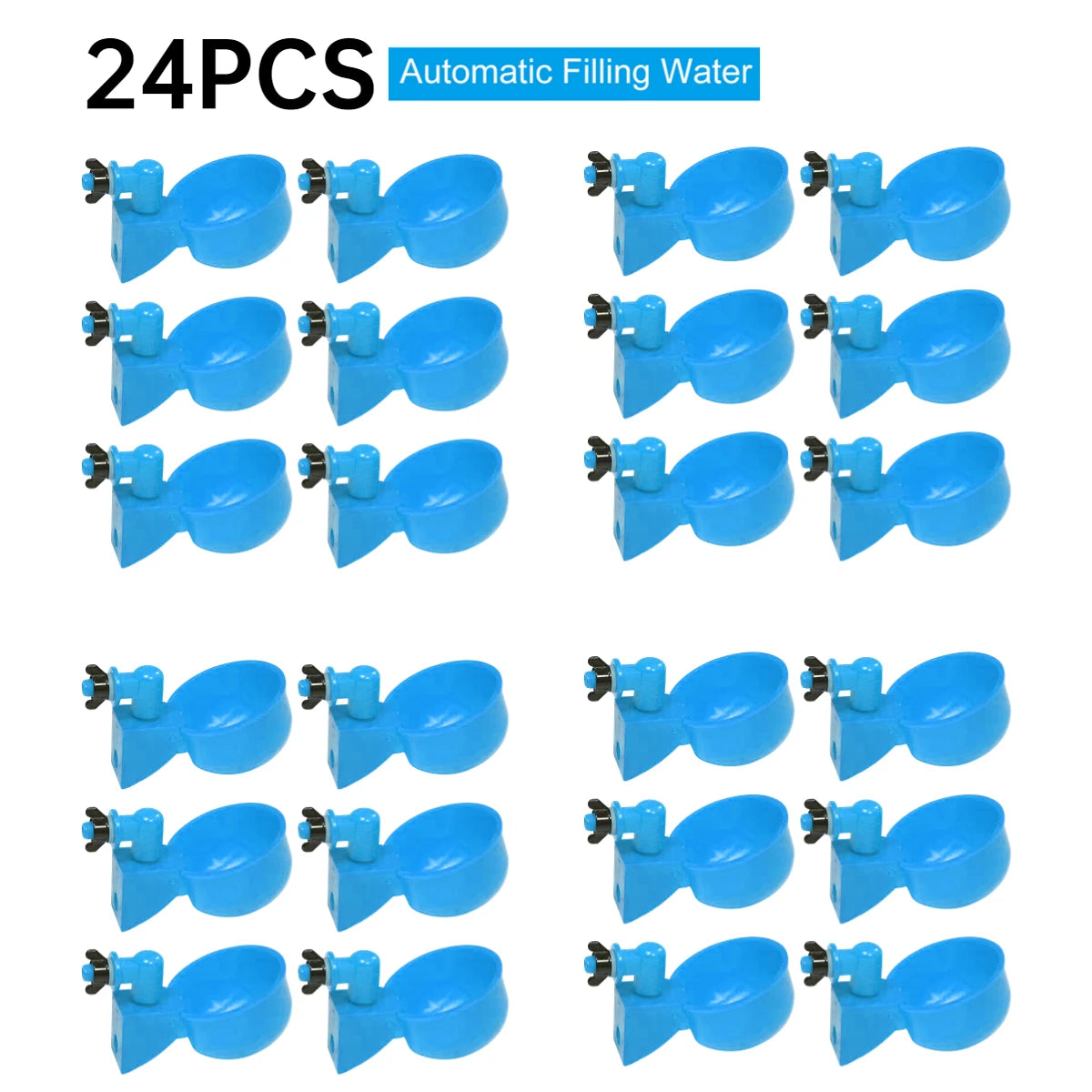 36-1PCS Chicken Drinking Cup