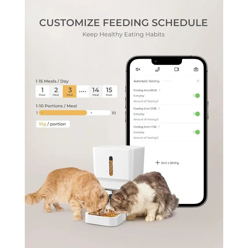 Automatic Cat Feeder with Camera