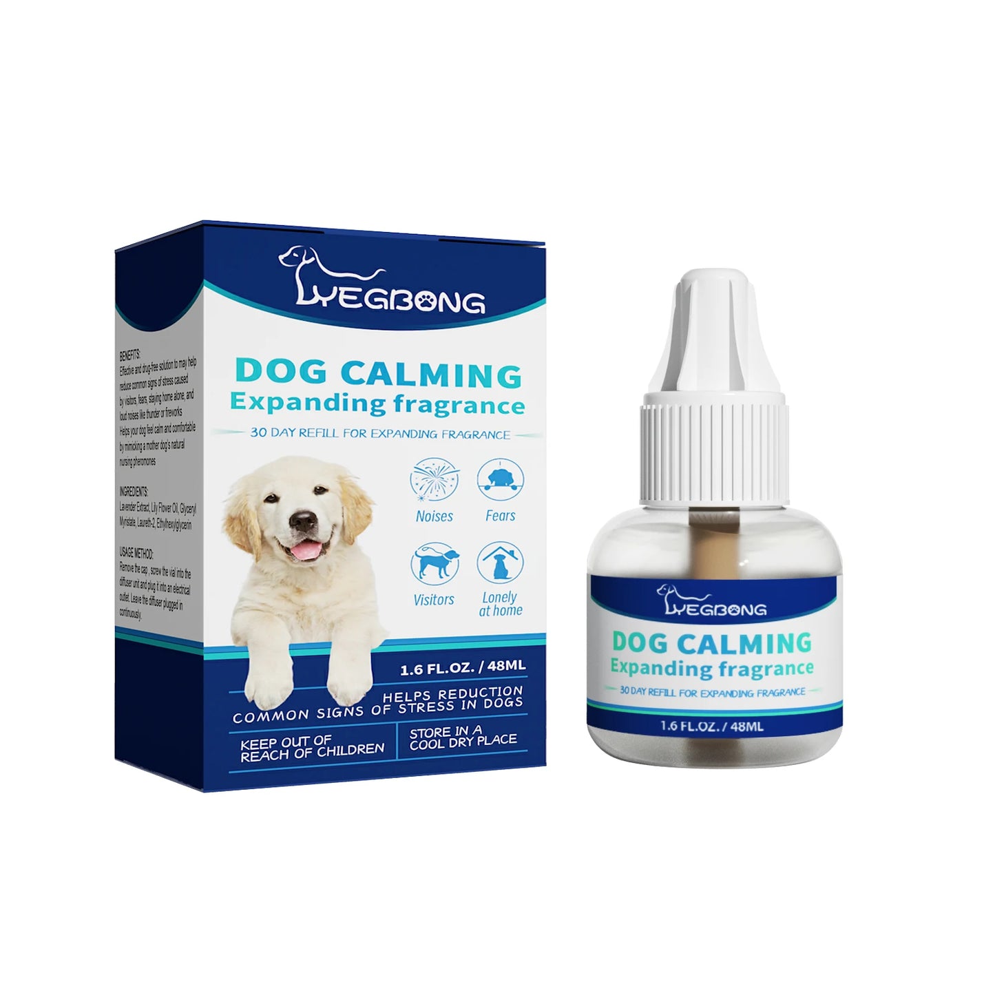 1-4PCS Pet Calming Spray for Dogs and Cats