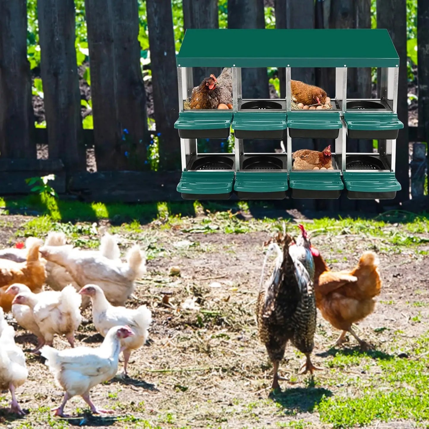 8-10 Chicken Nesting Box