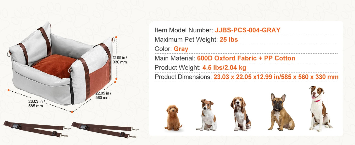 SucceBuy Dog Car Seat
