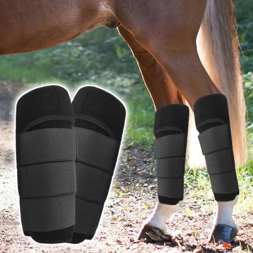2pcs Horse Boots Leg Guard Protector