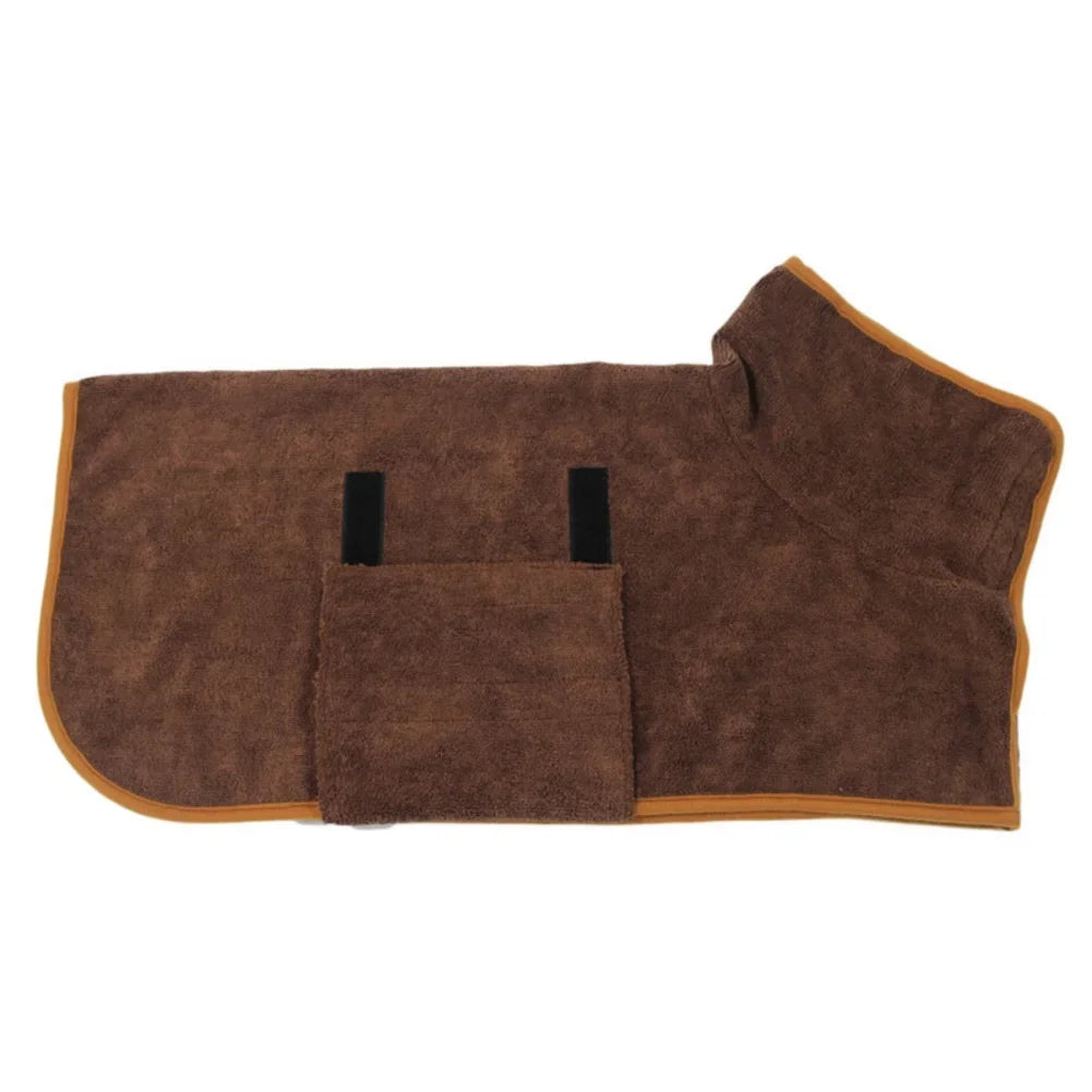Dog Bathrobe Bath Towel Robe