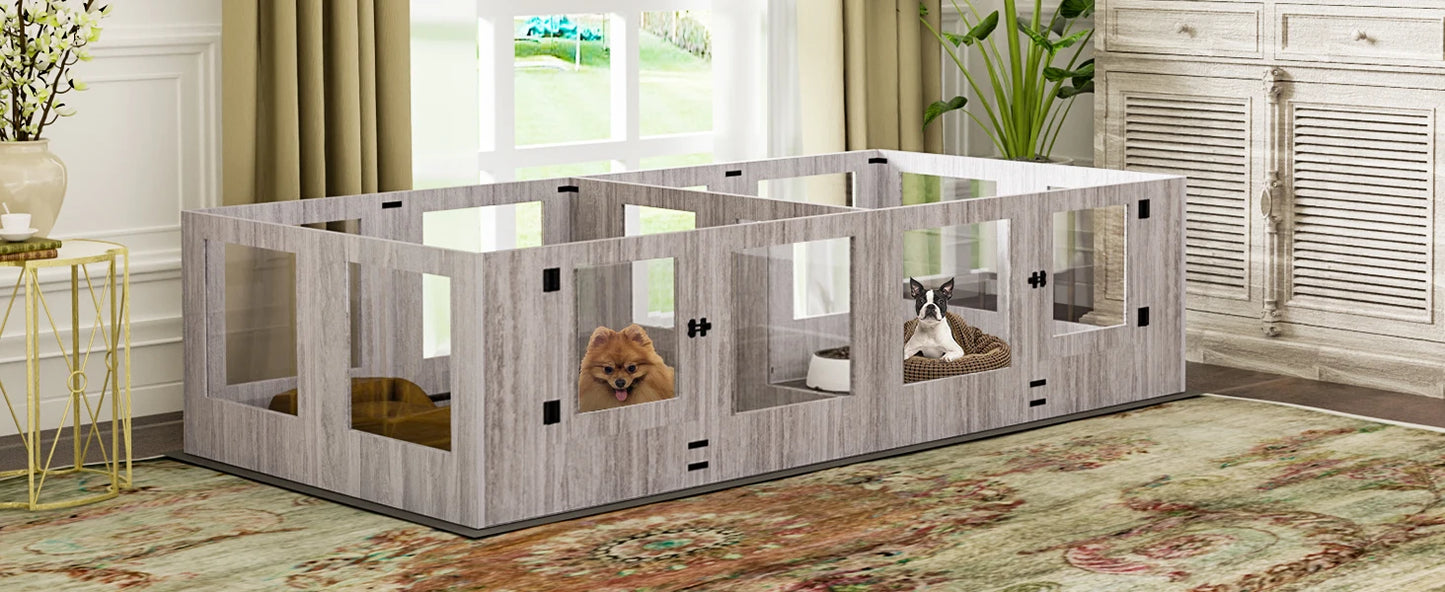 Large 8/14 Panels Dog Whelping Box