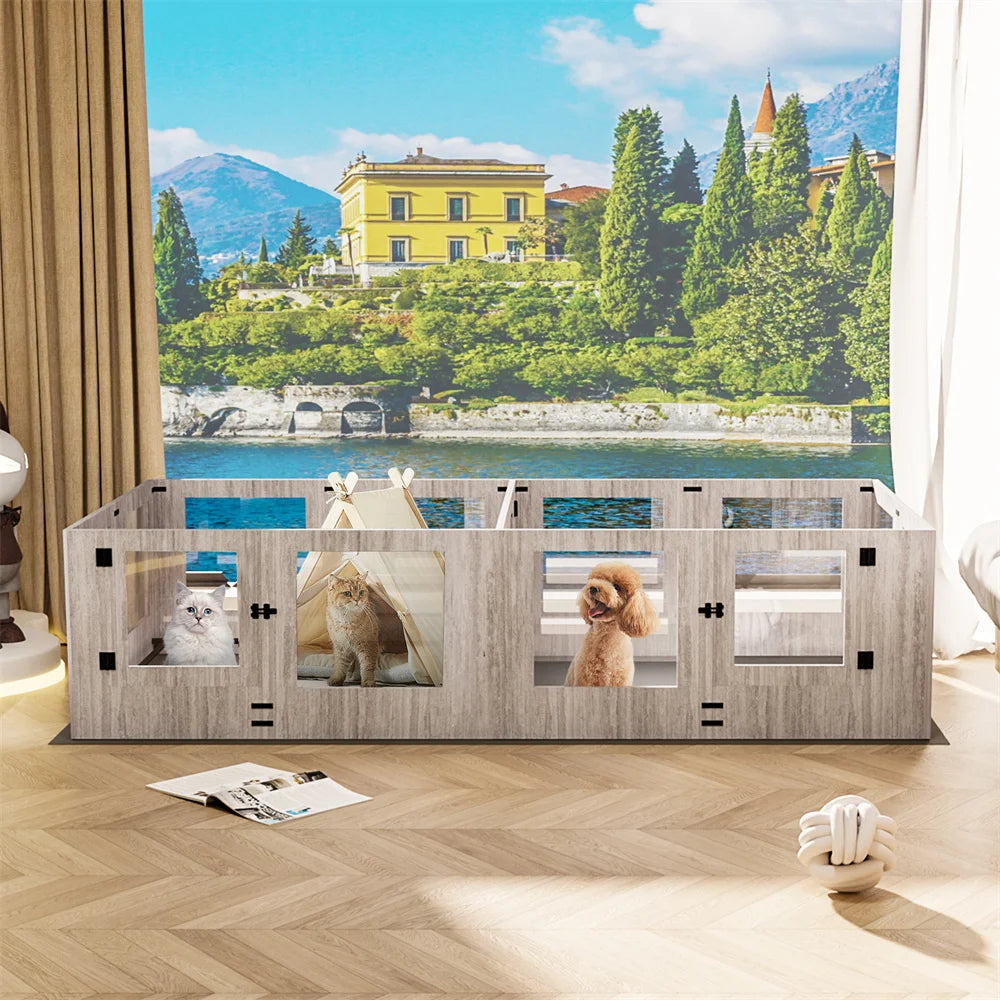 Large 8/14 Panels Dog Whelping Box