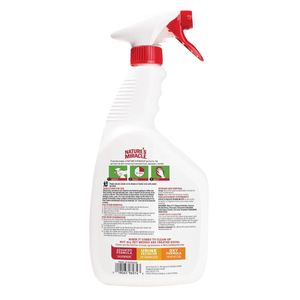 Enzymatic Stain Odor Remover Spray Cats