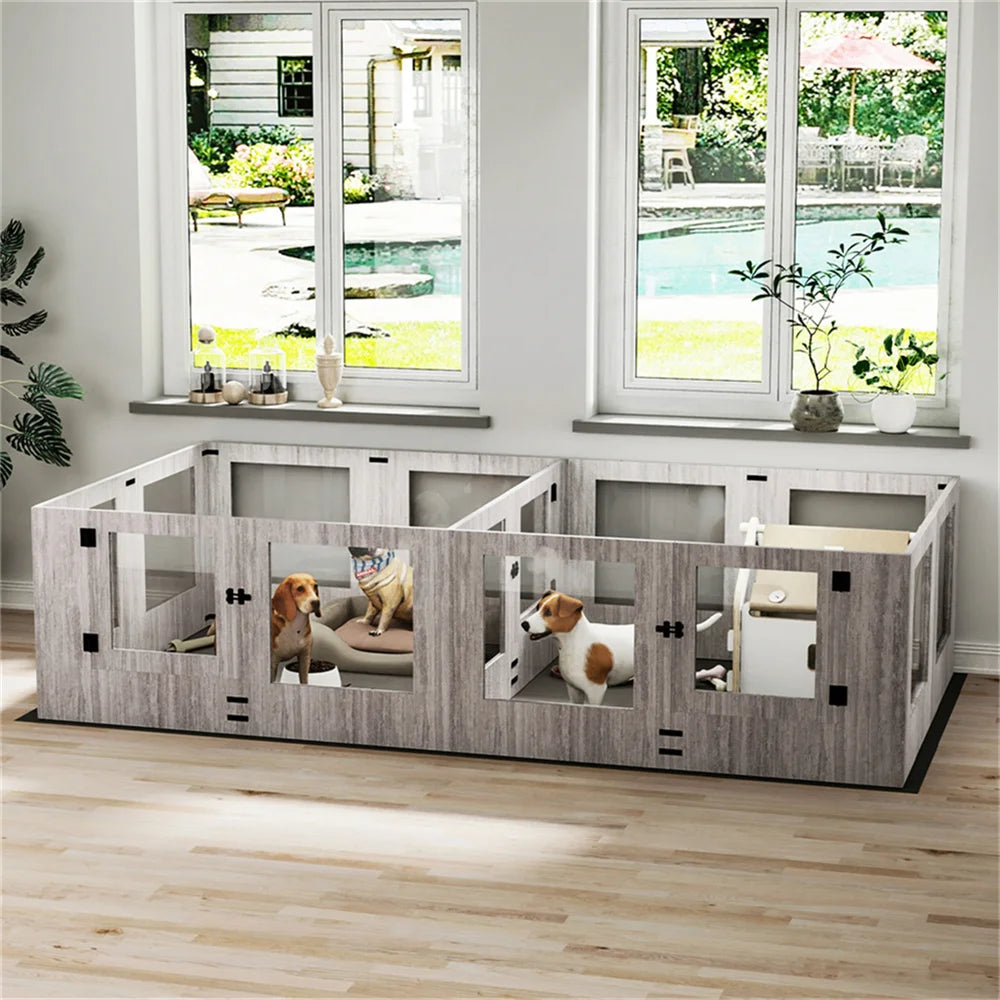 Large 8/14 Panels Dog Whelping Box