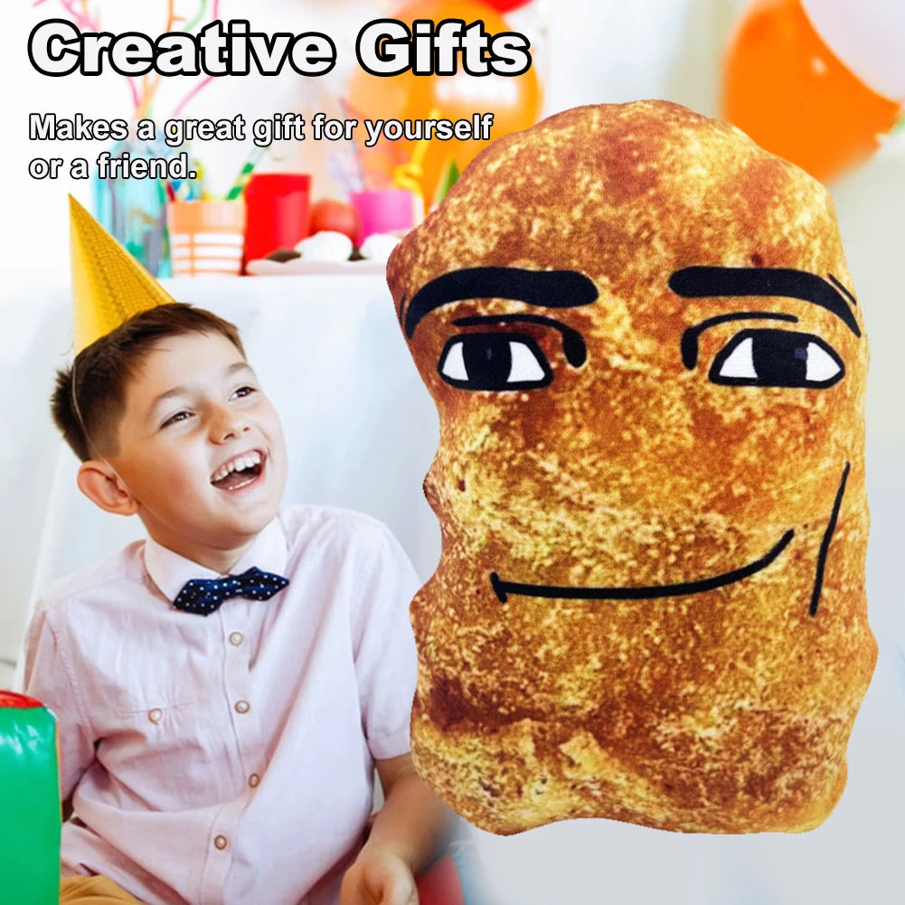 Simulation Chicken Nuggets Plush Pillow