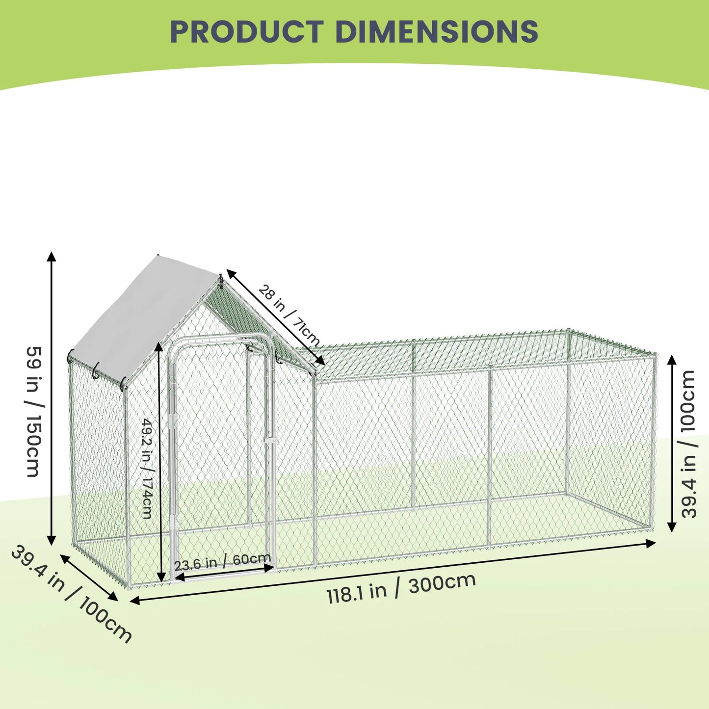 Flat Style Poultry Cage