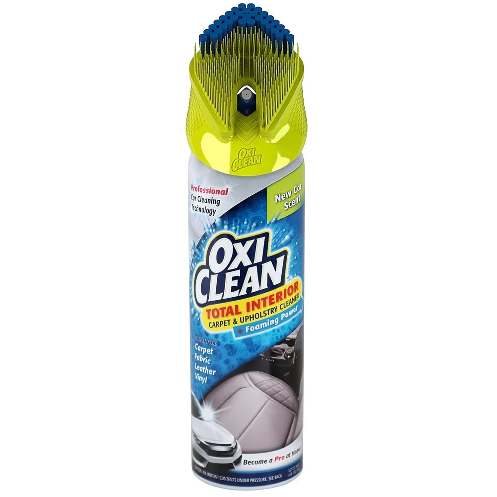 Total Care Carpet Upholstery Cleaner 19 Fl Oz 2 Pack Safe Carpet Leather Fabric Vinyl Fresh Scent Effective Stain Remover