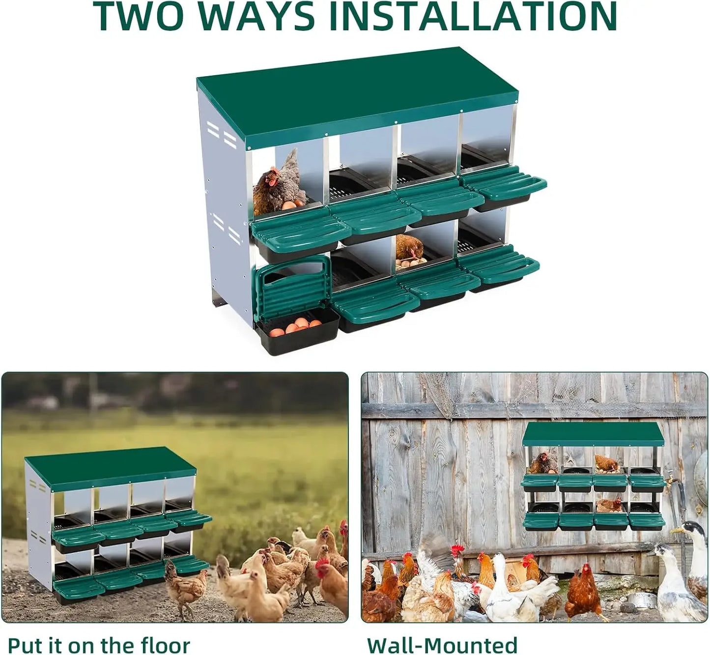 8-10 Chicken Nesting Box