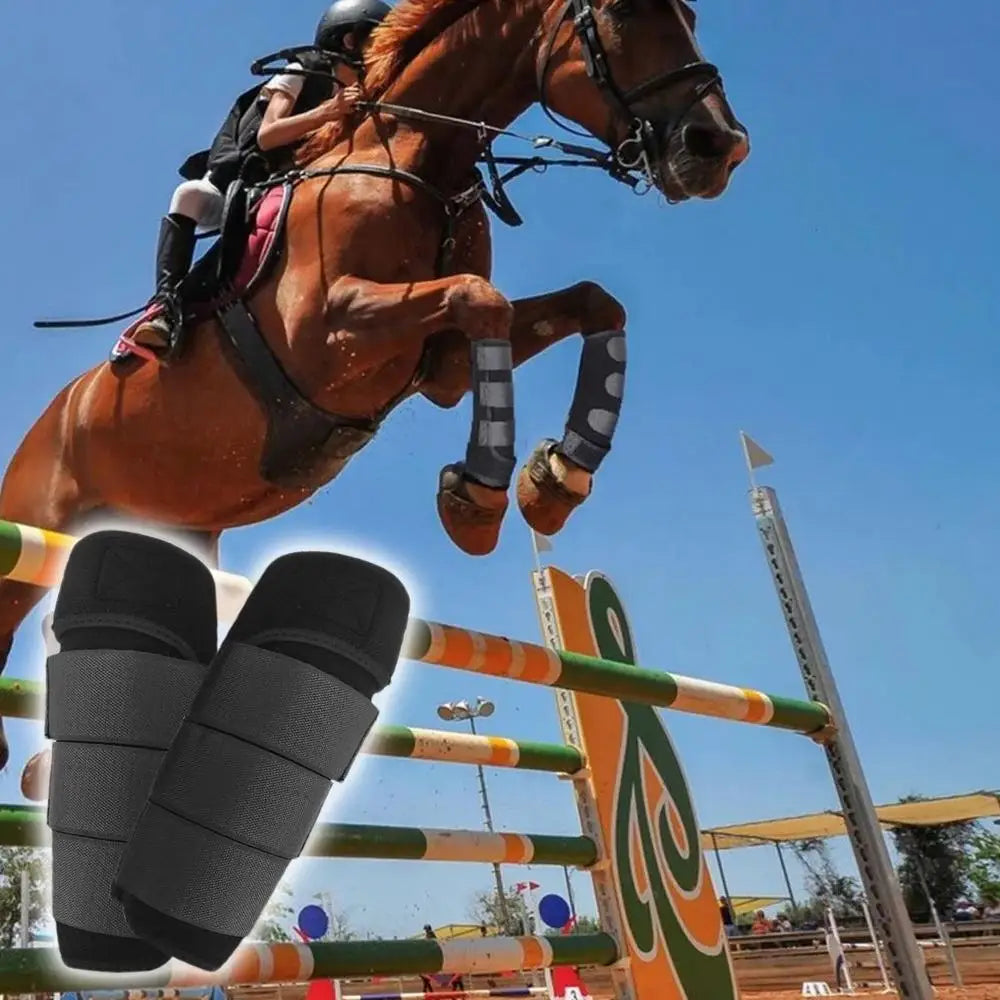 2pcs Horse Boots Leg Guard Protector